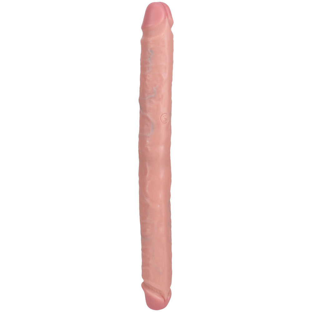 RealRock 14 Inch Slim Double Ended Dong Pink > Dildos > Double Dildos