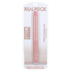 RealRock 14 Inch Slim Double Ended Dong Pink > Dildos > Double Dildos