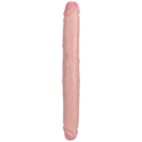REALROCK 35cm Thick Double Dildo - Realistic PVC Design Double Dongs