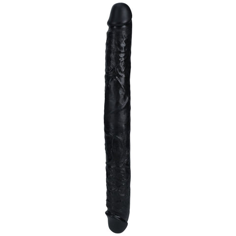 Realrock 40cm Thick Double Dildo Black Double Dongs