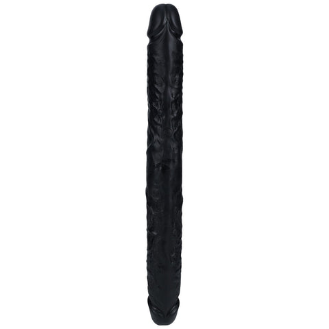 Realrock 40cm Thick Double Dildo Black Double Dongs