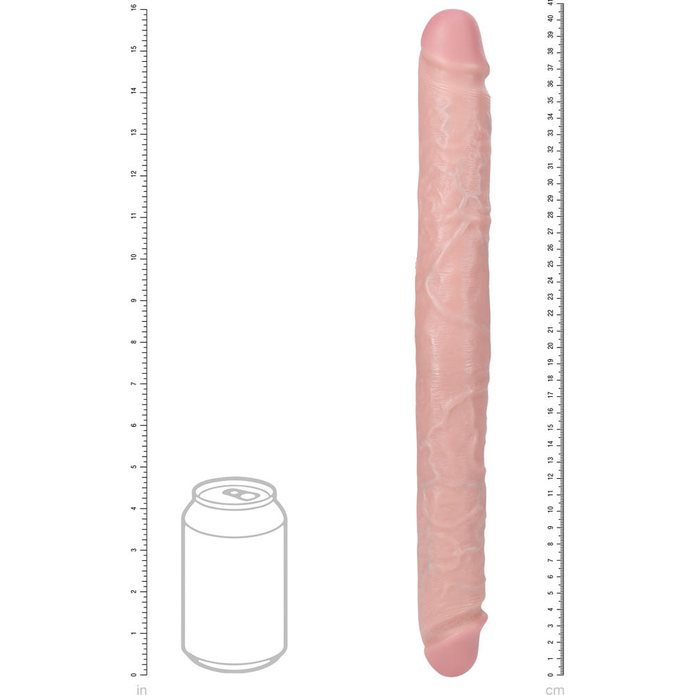 Realrock 40cm Thick Double Dildo Flesh > Dildos > Double Dildos