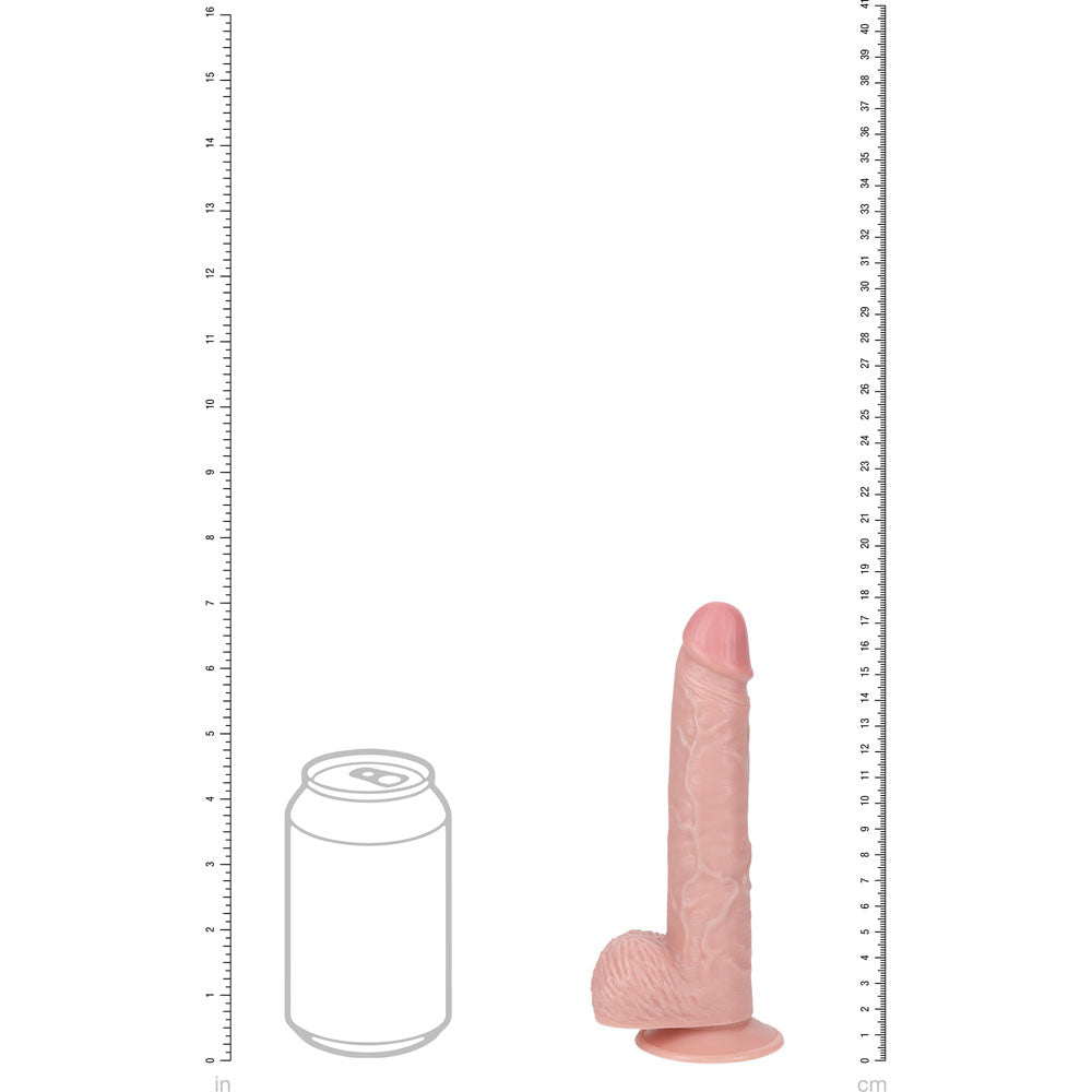 RealRock 18cm USB Rechargeable Vibrating Dildo > Vibrators > Realistic Vibrators