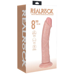 REALROCK 20cm Vibrating Rotating Cock 8 Inch USB Rechargeable Dong DONGS