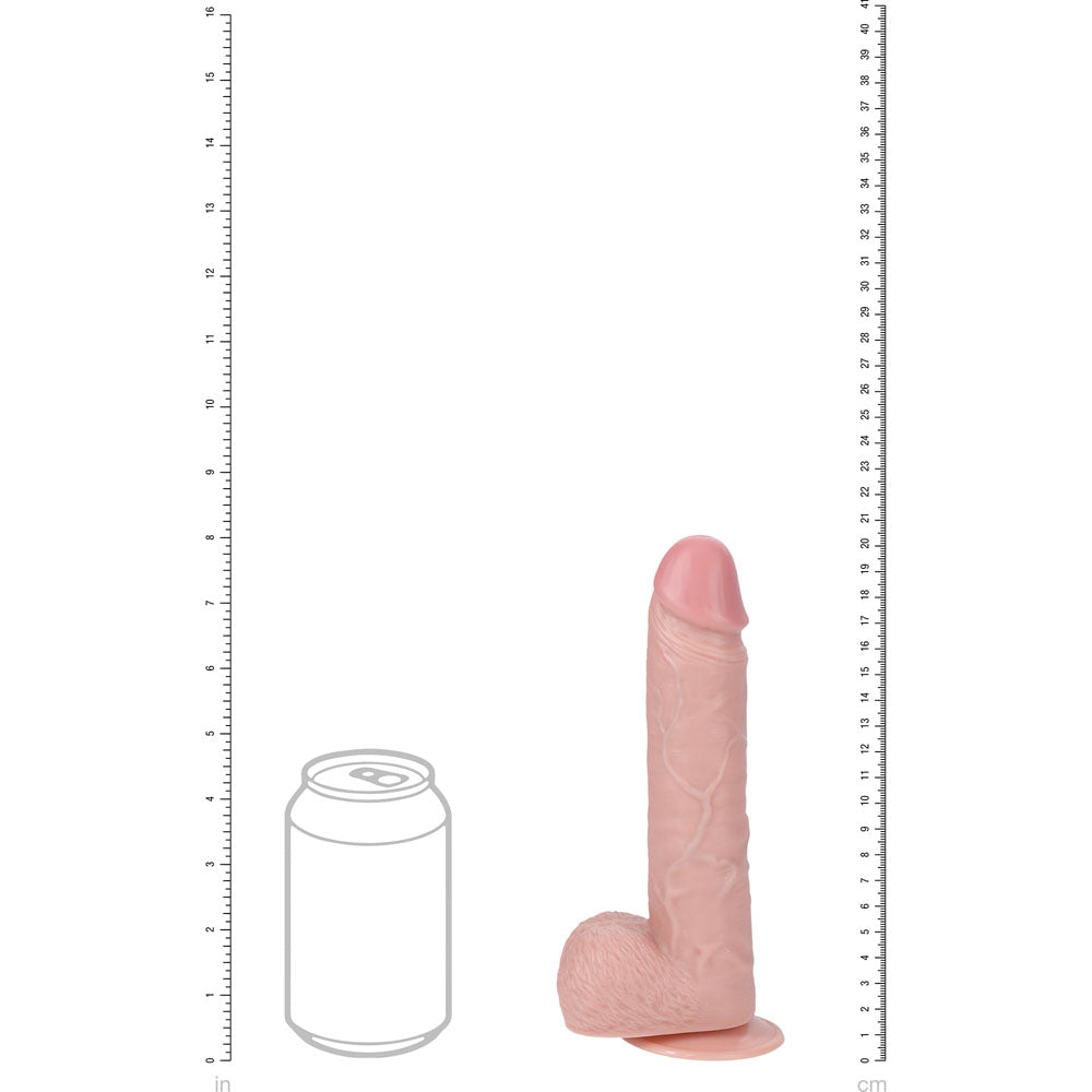 REALROCK 20cm Vibrating + Rotating Cock + Balls