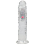 REALROCK 8 Inch No Balls Wireless LED Vibrating Dong Clear Vibrating Dong with Remote > Vibrators > Realistic Vibrators