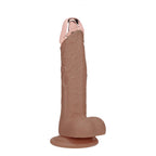 RealRock Metal Head 7 Inch Rechargeable Vibrating Dildo with Remote > Dildos > Realistic Dildos