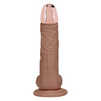 RealRock Metal Head 8 Inch USB Rechargeable Dildo with Wireless Remote > Dildos > Realistic Dildos