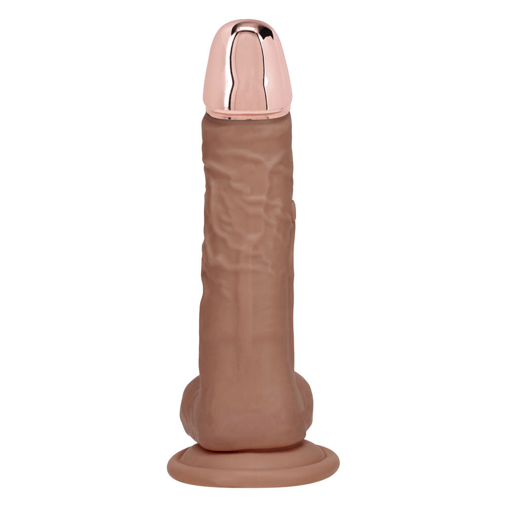 RealRock Metal Head 8 Inch USB Rechargeable Dildo with Wireless Remote > Dildos > Realistic Dildos