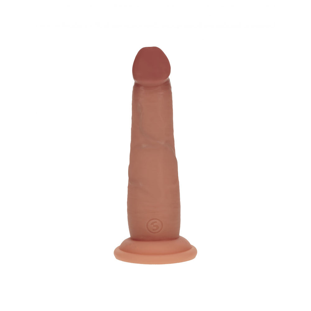 Realrock Dual Density Sliding Skin Silicone Dildo 6 Inch > Dildos > Realistic Dildos