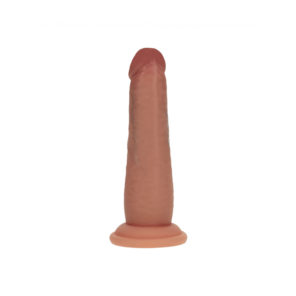 Realrock Dual Density Sliding Skin Silicone Dildo 6 Inch > Dildos > Realistic Dildos