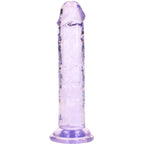 Realrock Crystal Clear – Smooth Streamlined Suction Cup Dildo 5" > Dildos > Realistic Dildos