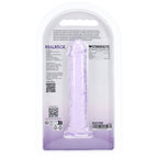 Realrock Crystal Clear – Smooth Streamlined Suction Cup Dildo 5" > Dildos > Realistic Dildos