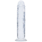 Realrock Crystal Clear Dildo – Suction Cup Base 5 Inch > Dildos > Slim Dildos