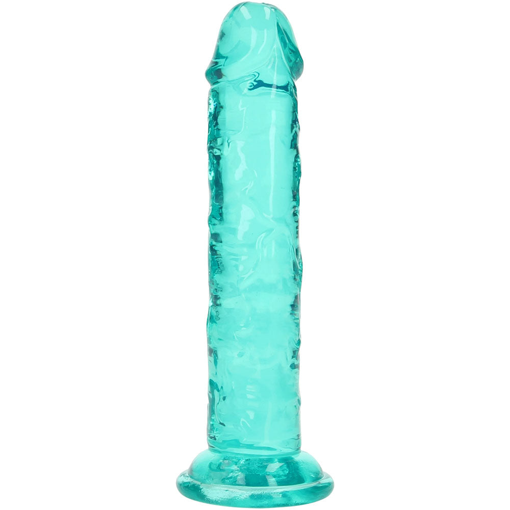 Realrock Crystal Clear – Streamlined Suction Cup Dildo > Dildos > Slim Dildos
