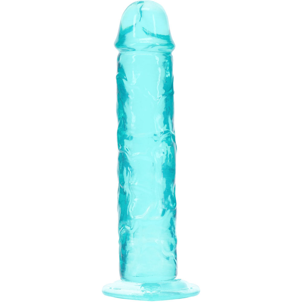 Realrock Crystal Clear – Streamlined Suction Cup Dildo > Dildos > Slim Dildos