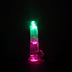 REALROCK 6 Inch Clear LED Vibrating Dong with Remote > Vibrators > Realistic Vibrators