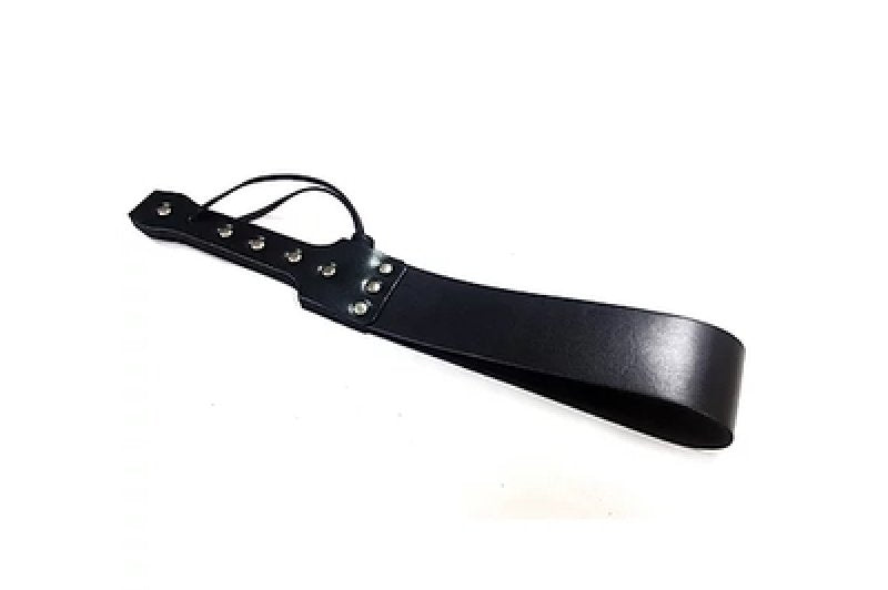 Rouge Leather Folded Paddle – Riveted Handle 17 Inches Paddle Default Title > Bondage Gear > Paddles