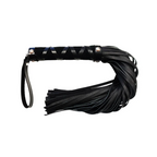 Rouge Short Leather Flogger with Studs – Leather Flogger Default Title > Bondage Gear > Whips & Floggers