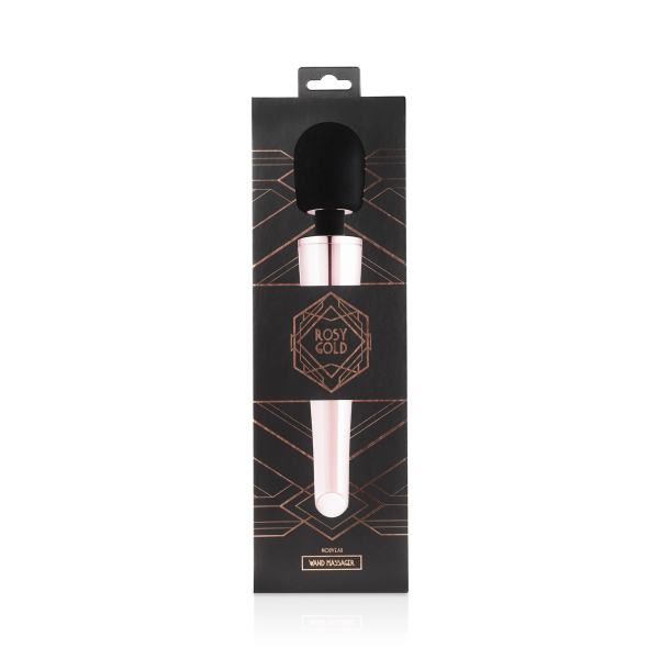 Rosy Gold Nouveau Wand Massager Rechargeable Flexible Head Vibrator for External Stimulation Default Title Electric Massager