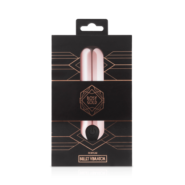 Rosy Gold Compact Rosy Gold Bullet Vibrator with 10 Vibration Settings Default Title BULLETS