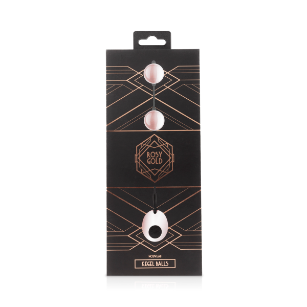 Rosy Gold Nouveau Rosy Gold Pink Metal Ben Wa Balls Kegel Exercise Balls Default Title KEGEL TOYS
