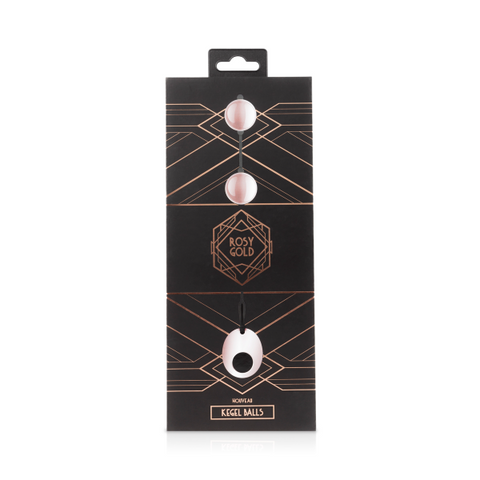 Rosy Gold Nouveau Rosy Gold Pink Metal Ben Wa Balls Kegel Exercise Balls Default Title > Sex Toys For Ladies > Kegel Exercise
