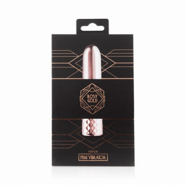 Rosy Gold Mini Vibrator Compact Rose Gold Pocket-Sized Personal Massager Default Title BULLETS