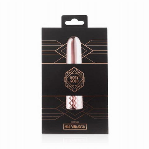 Rosy Gold Mini Vibrator Compact Pocket-Sized Personal Massager Default Title BULLETS