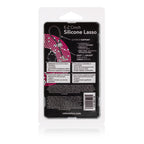 E-Z Cinch Silicone Lasso Adjustable Stretchy Pleasure Ring with Tightening Bead in Black > Cock Ring > Adjustable