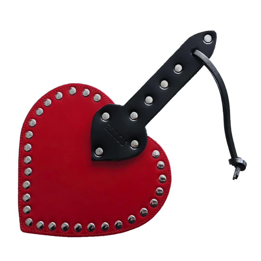 Rouge Heart Paddle (Red) – Spanking Paddle Default Title > Bondage Gear > Paddles