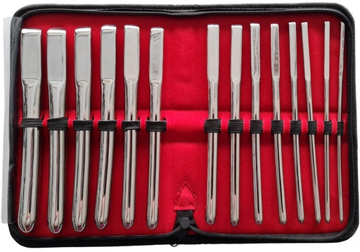 Rouge Garments Hegar 14 Piece Uterine Dilator Set – Stainless Steel Medical Dilator Set Default Title > Sex Toys For Men > Sounding Rods