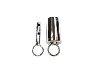 Rouge Stainless Steel Ice Lock Intimacy Toy For Couples Silver > Bondage Gear > Medical Instruments