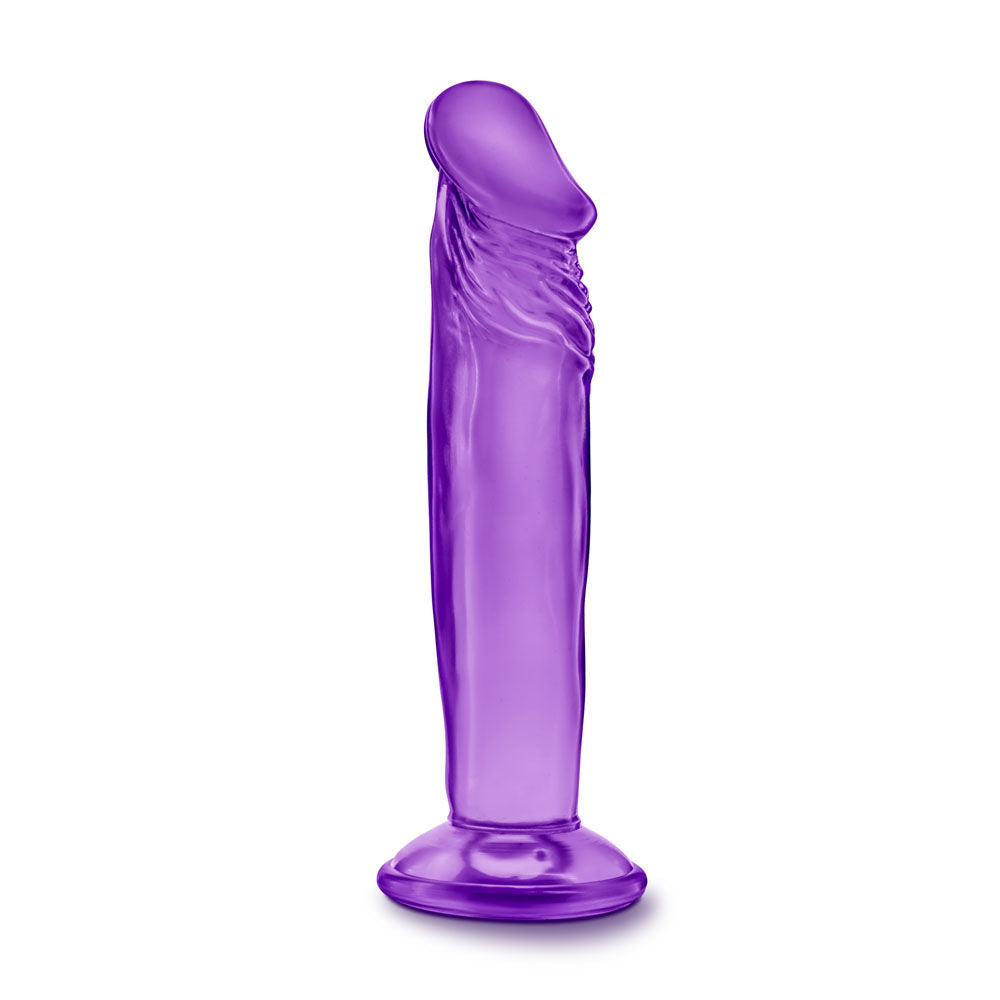 B Yours Sweet n' Small (Purple) – 6 Inch Suction Cup Dildo Purple > Dildos > Slim Dildos