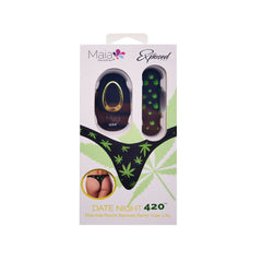 Maia DATE NIGHT 420 PANTY VIBE - S/M - S/M 420 Panty with USB Rechargeable Bullet & Remote BULLETS & EGGS