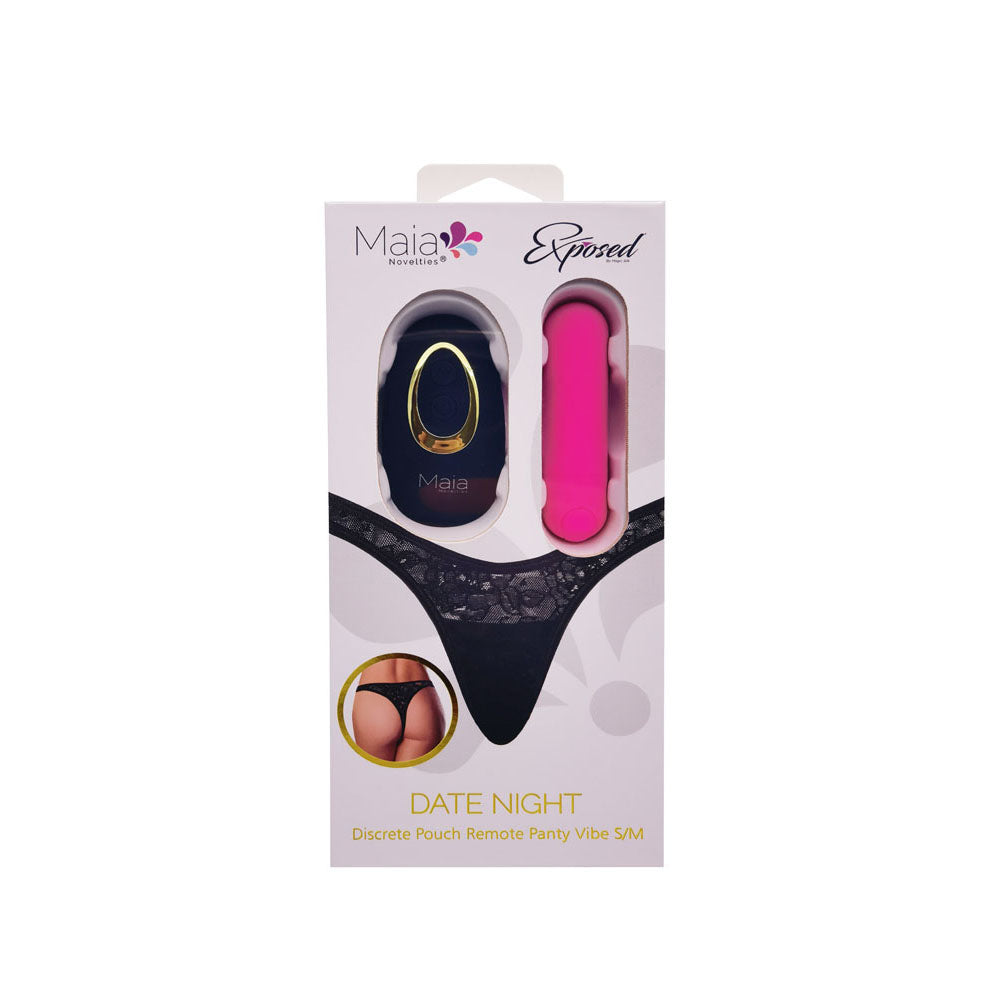 Maia Date Night Panty Vibe - S/M Panty with Bullet > Sex Toys For Ladies > Panty Vibes