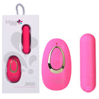 Maia JESSI Remote 7.6 cm Bullet with Remote Control Pink > Vibrators > Mini Vibrators