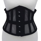 Rouge Mesh Corset -  Black Size S/M or L/XL or 3/4XL