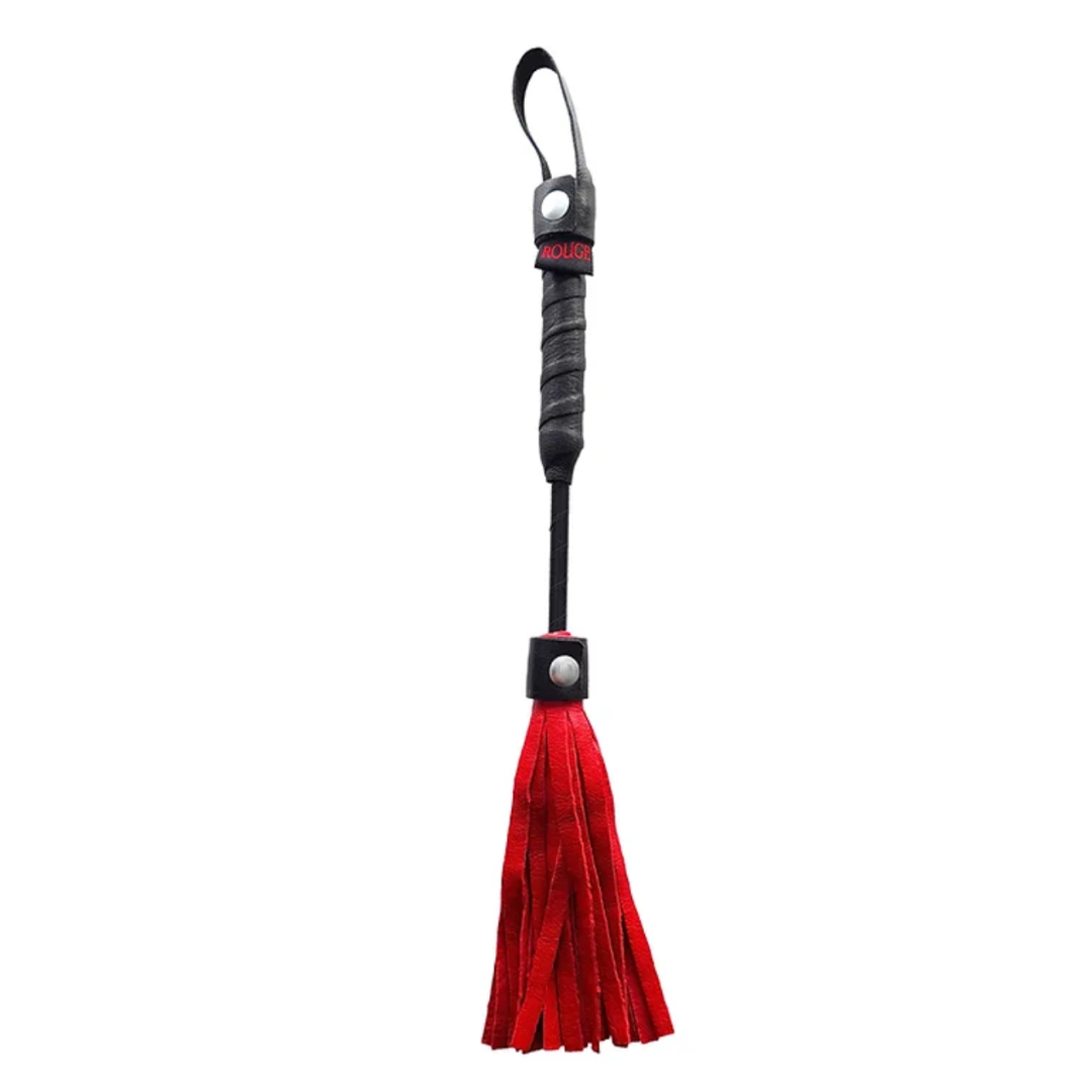 Rouge Mini Leather Flogger Red Secondary image