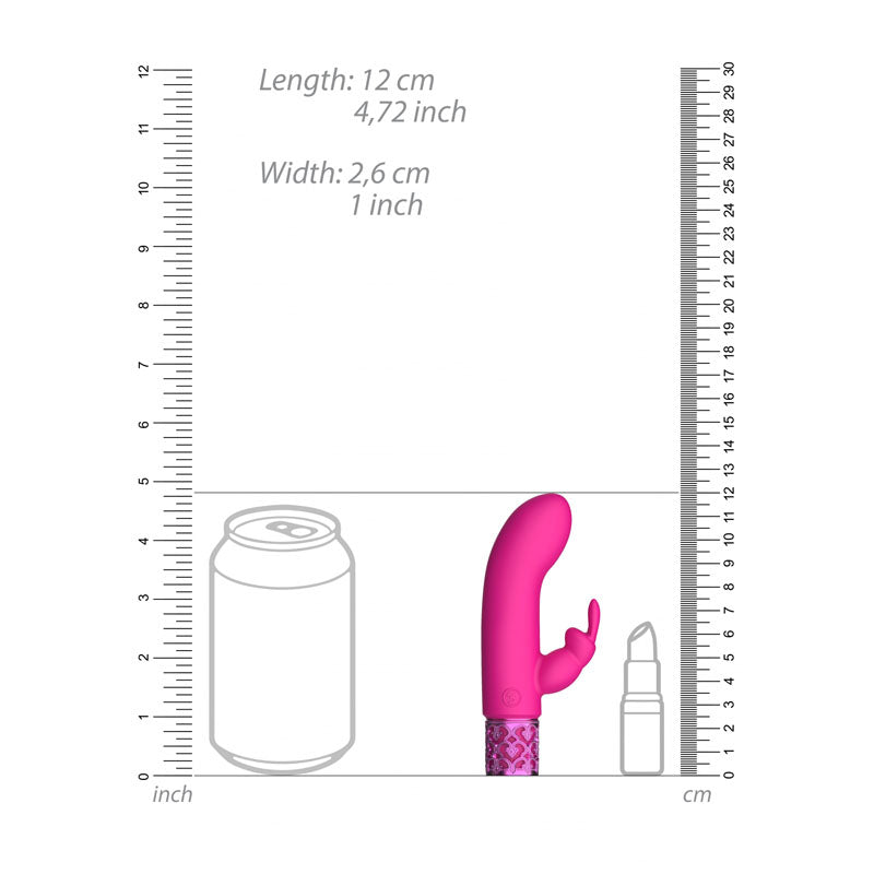 ROYAL GEMS Dazzling 12 cm Silicone Bullet Pleasure > Vibrators > Mini Vibrators