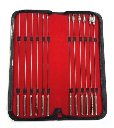 Rouge Rose Bud 12 Piece Dilator Set – Stainless Steel Dilators Default Title Sounding Rods