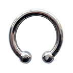 Rouge Stainless Steel Horseshoe Cock Ring 30mm Polished – Sleek Metal Cock Ring Silver > Cock Ring > Metal
