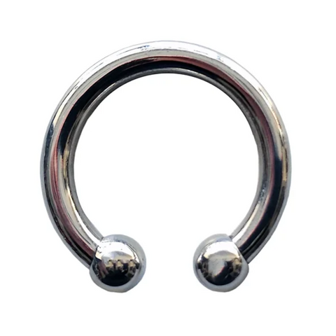 Rouge Stainless Steel Horseshoe Cock Ring 30mm Polished Default Title > Bondage Gear > Bondage Cock Rings