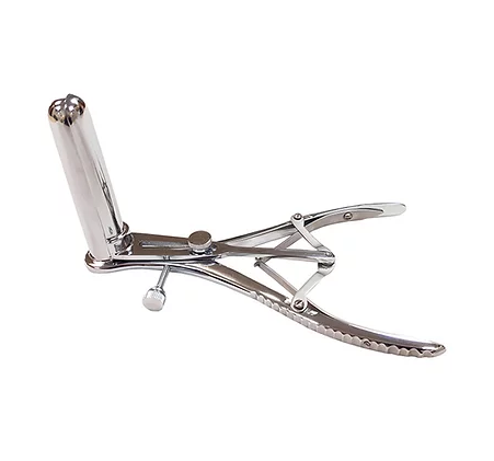 Rouge Stainless Steel 3 Prong Mathieu Speculum With 40mm Maximum Stretch and Locking Screw Secondary image