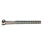 Rouge Stainless Steel Beaded Urethral Sound – Stainless Steel Urethral Sound Silver > Sex Toys For Men > Sounding Rods