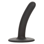 Boundless 4.5"/11.5cm Slim Probe in Black with Suction Cup Base > Dildos > Neutral Dildos