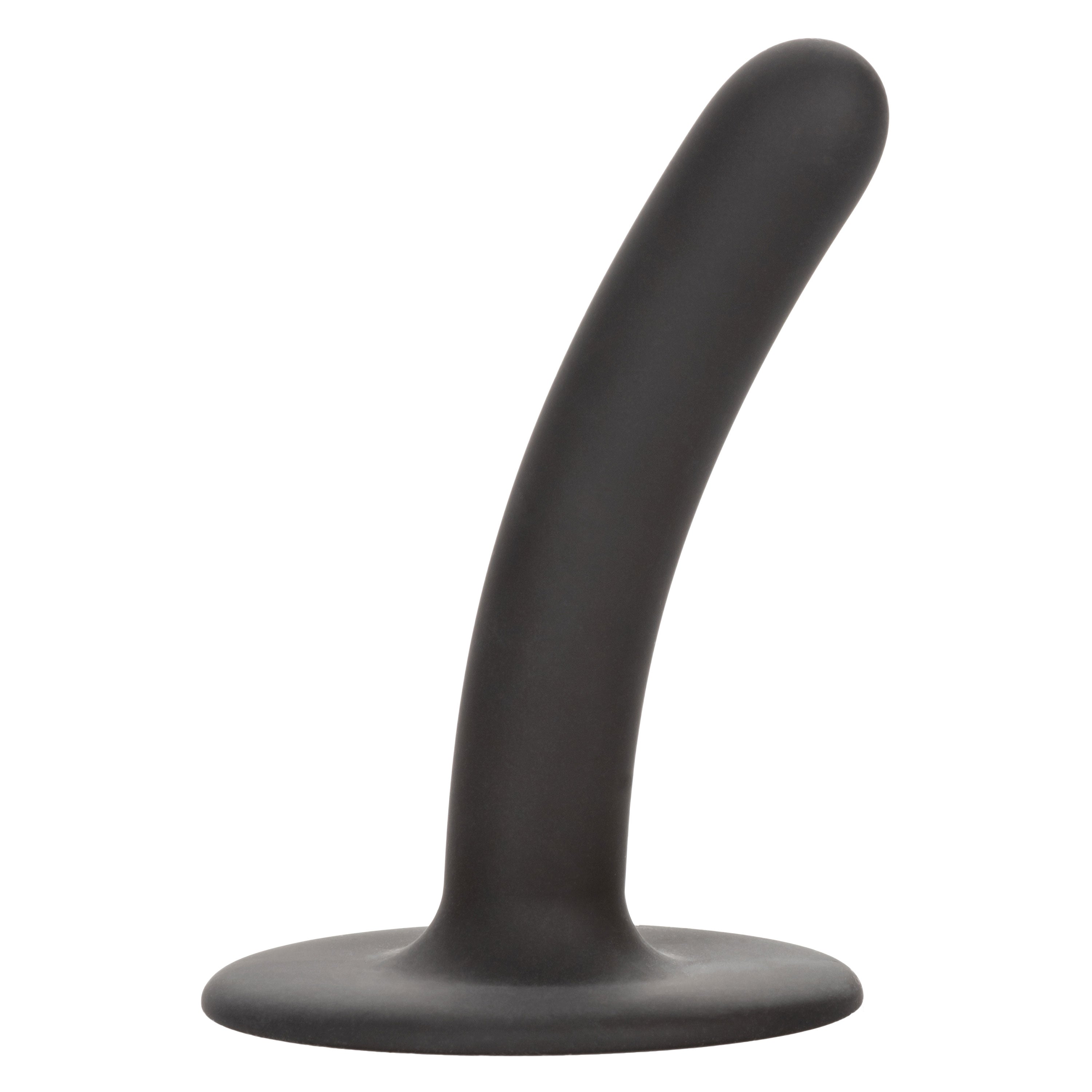 Boundless 4.5"/11.5cm Slim Probe in Black with Suction Cup Base > Dildos > Neutral Dildos