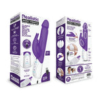 Rabbit Essentials Realistic Rabbit Vibrator Hot Purple with Body-Safe Silicone and Ergonomic Design > Vibrators > Ladies > Rabbit Multi