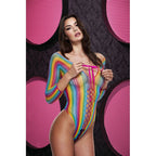 Rainbow Lace-Up Teddy Lingerie > Clothes > Teddies