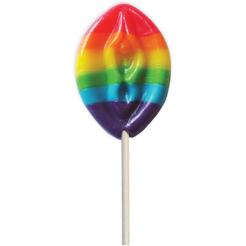 Rainbow Pussy Pop – Multi-Flavored Erotic Candy Lollipop > Novelties > Candy & Edible Items